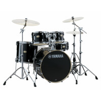 Yamaha Stage Custom Birch Shellset 20" Raven Black - 1A Showroom Modell (Zustand: wie neu, in OVP)