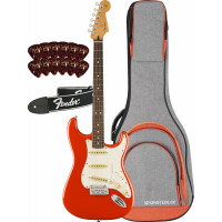 Fender Player II Stratocaster RW Coral Red Set