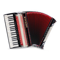 Alpenklang Pro accordeon IV 96 MHR zwart