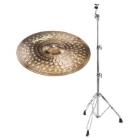 Paiste 900 Series 20" Heavy Ride + gerader Beckenständer SET