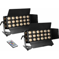 Eurolite LED CLS-18 QCL RGB/WW 18x7W 2er Set