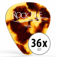 Rocktile Classic Pick/plectro pack de 36 Thin