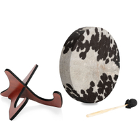 Classic Cantabile HSD-16 Tambour Chamanique Traditionnel Avec Peau De Bovin 16" Ensemble Avec Support