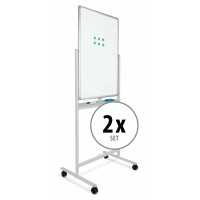 Pronomic WB-6090 Magnetisch Whiteboard 2x Set