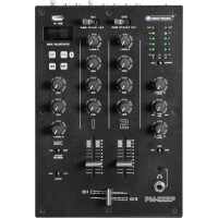 Omnitronic PM-222P 2-Kanal-DJ-Mixer mit Player