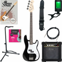 Rocktile Puncher E-Bass Black Starter Set