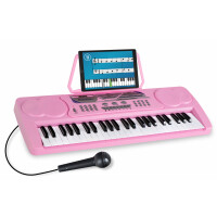 McGrey BK-4910PK Keyboard mit 49 Tasten und Notenhalter Pink - Retoure (Zustand: sehr gut)