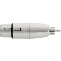 Pronomic AD-CMXF adapter cinch/RCA male / XLR female