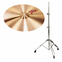 Paiste PST 7 14" Thin Crash + Beckenständer Set