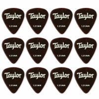 Taylor Celluloid 12er Pack Plektren TortShell 1,21