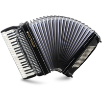 Alpenklang Pro Accordeon IV 96 CP Piccolo Elite Zwart
