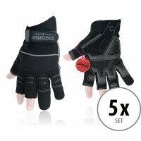 Stagecaptain RGL-2F Rigger guantes de trabajo talla M 5x Set