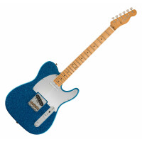 Fender J Mascis Telecaster MN Bottle Rocket Blue Flake - 1A Showroom Modell (Zustand: wie neu, in OVP)