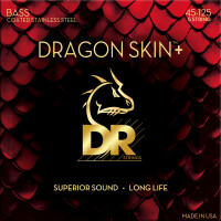 DR Strings Dragon Skin+ Bass Stainless Steel DBS5-45 Medium 45-125