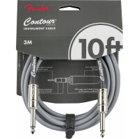 Fender Contour Series 10' Instrumentenkabel Inca Silver