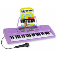 McGrey BK-4910VT Keyboard Lila Set mit Schule