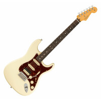 Fender American Professional II Stratocaster HSS RW Olympic White - 1A Showroom Modell (Zustand: wie neu, in OVP)