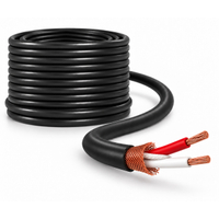 Pronomic Mikrofonkabel 50m Schwarz