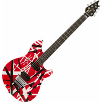 EVH Wolfgang Special Striped Series Red Black White