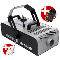 Showlite SN-1500D DMX Nebelmaschine 1500W inkl. Fernbedienung mit Timer  - Retoure (Zustand: gut)