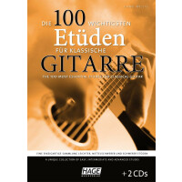 Die 100 wichtigsten Etueden für klassische Gitarre