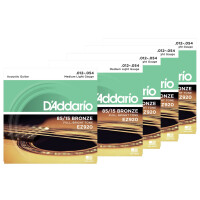 D'Addario EZ920 Medium Light 5x Set