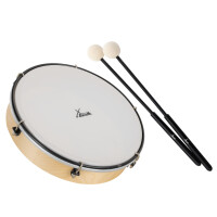 XDrum HTM-12K 12" Tamburello con pelle in plastica Set con Bacchette