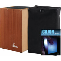 XDrum Cajón Primero Sapeli con funda y manual