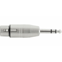 Pronomic AD-JSXF adaptateur stéréo jack 6,3mm mâle/ XLR femelle