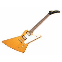 Epiphone 1958 Korina Explorer (White Pickguard) Aged Natural - Retoure (Zustand: sehr gut)