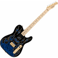 Fender James Burton Telecaster Blue Paisley Flames