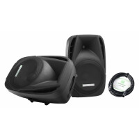 Pronomic PH12A pareja de altavoces activos MP3/Bluetooth 150/300W