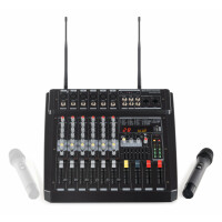 Pronomic Powermake 600 Powermischer mit Funkmikrofon  - unvollständig!