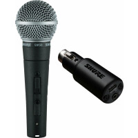 Shure MOTIV MVX2U + SM 58 LCE Mikrofon Bundle