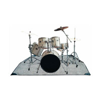 Rockbag RB 22201 B Drum Teppich 2 x 2m