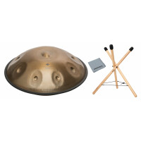 Sela 303 Harmony Handpan E Kurd Stainless Steel Set