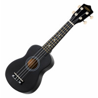 Classic Cantabile US-50 BK Sopraan Ukelele Zwart