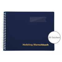 Helbling BMB20 Marschbuch blau 20 Taschen