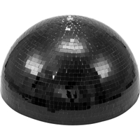 Eurolite Halve Spiegelbol 40 cm Zwart Gemotoriseerd