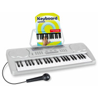 McGrey BK-4910SR Keyboard Silber Set mit Schule