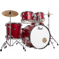 Pearl RS505C/C747 Roadshow Drumset Matte Red