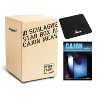 Schlagwerk CP400SB Star Box Kids Cajon Set inkl. Sitzpad und Schule