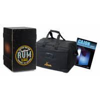 XDrum Design Series Cajon "Rum" Set con borsa e guida (tedesco)