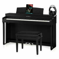 Kawai CN 301 B Digitalpiano Premium Schwarz satiniert Set