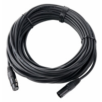 Pronomic Fase XFXM-20 cavo del microfono XLR 20 m nero