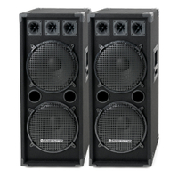 McGrey DJ-2222 Partykeller/DJ-Box Paar 2 x 1000W  - Retoure (Zustand: gut)