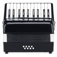 Classic Cantabile Secondo Kinder Akkordeon 8 Bass schwarz  - Retoure (Zustand: sehr gut)