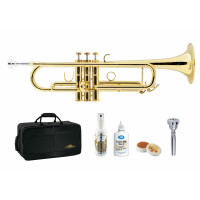 Lechgold TR-18L trompette en Sib laquée set Deluxe