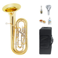 Lechgold OB-19/4L Oberkrainer Baritonhoorn Deluxe Set