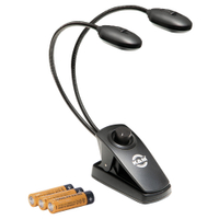 K&amp;M 12271 Notenpultleuchte Twin Head Pro  - Retoure (Zustand: sehr gut)